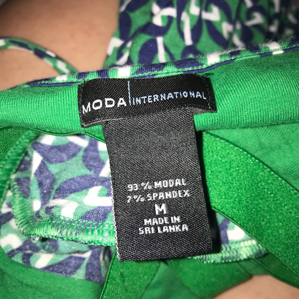 Patterned Moda International Tank View 4